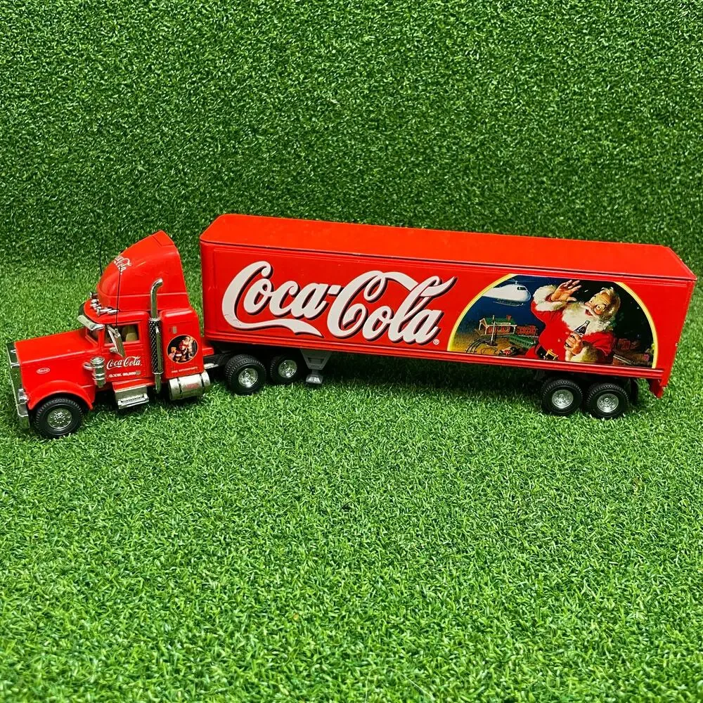 Vintage Matchbox Ultra Peterbilt 359 Tis the Season for Coca-Cola Diecast